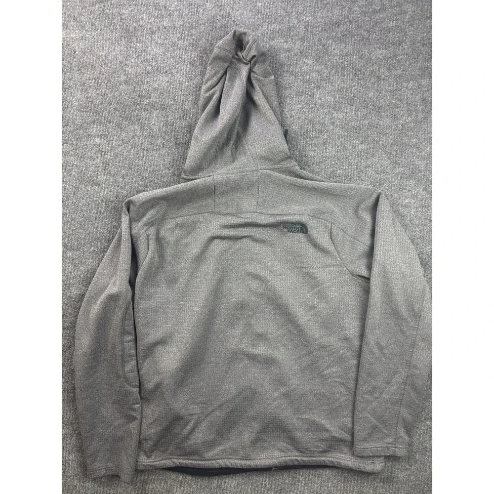 The North Face Needit Full Zip Hoodie Mens XL Waffle Lined Grid Fleece Jacket